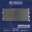 CONDENSADOR FORD TRANSIT AÑO 06-09 R-134-A NEVADA