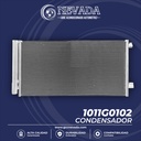 CONDENSADOR JEEP COMPASS AÑO 17-22, RENEGADE 15-18 R-134-A C/FILTRO NEVADA 