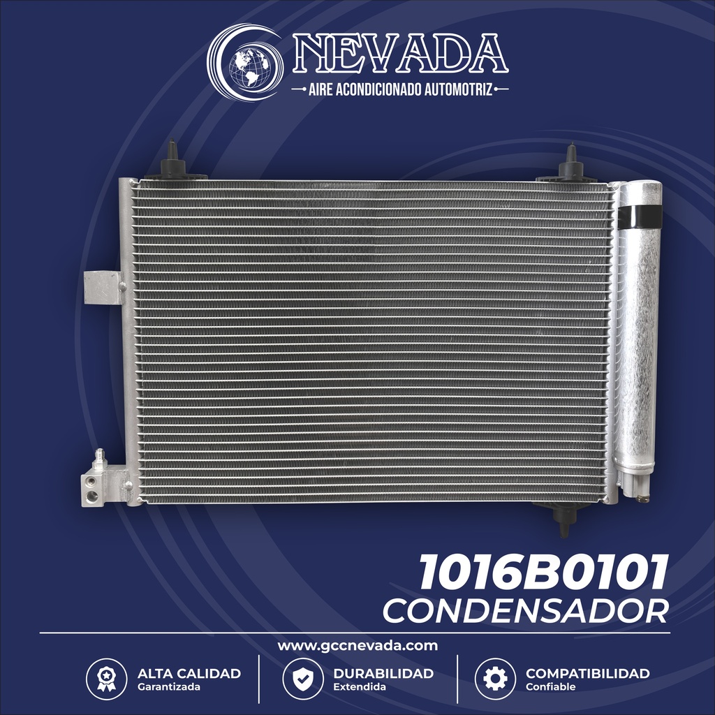 CONDENSADOR PEUGEOT 406 / CITROEN C5 R-134-A NEVADA 