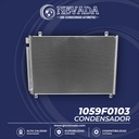 CONDENSADOR SUZUKI SWIFT T3 AÑO 17-21 585X405X12 R-134-A NEVADA