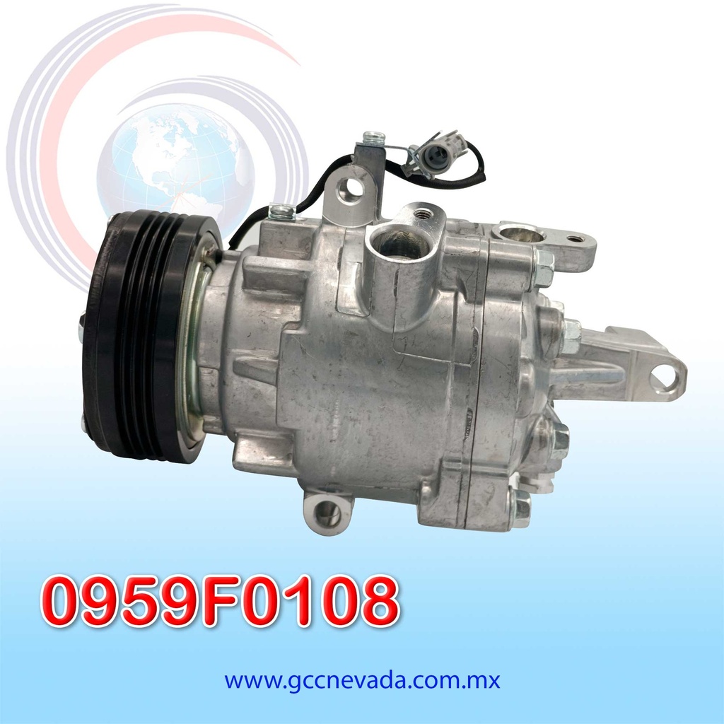 COMPRESOR SUZUKI SWIFT AÑO 10-14 T/P 4PK 96MM 12V QS70 NEVADA ASIA