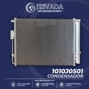 CONDENSADOR HYUNDAI SANTA FE AÑO 19-20 R-134-A C/FILTRO NEVADA 