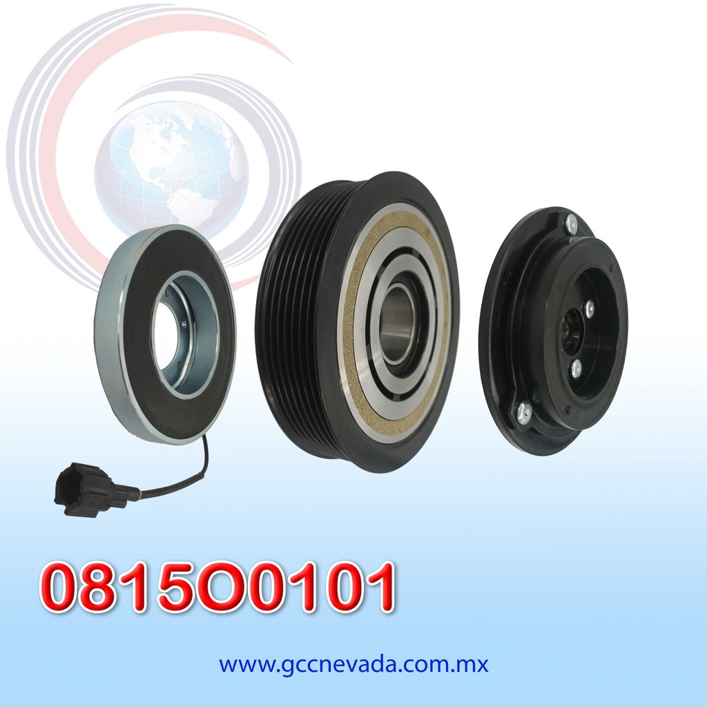 CLUTCH NISSAN NAVARA / FRONTIER AÑO 16/19 7PK 139MM 12V NEVADA ASIA
