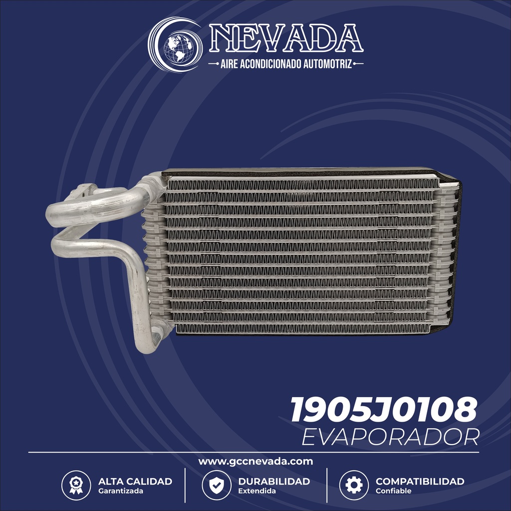 EVAPORADOR DODGE DURANGO AÑO 12-22  (WASHER) TRASERO R-134-A NEVADA