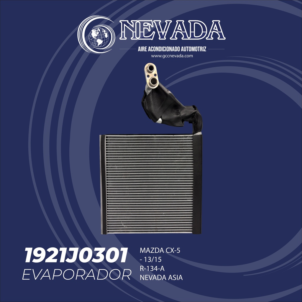 EVAPORADOR MAZDA CX-5 AÑO 13/15 R-134-A NEVADA ASIA