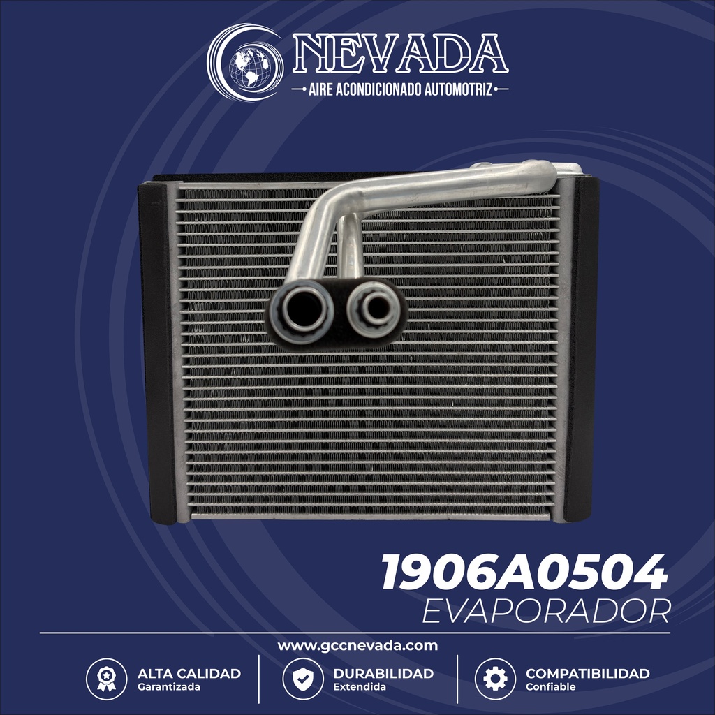 EVAPORADOR FIAT UNO / 500 AÑO 15/19 (WASHER) NEVADA ASIA