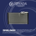 EVAPORADOR TOYOTA HIGHLANDER AÑO 08/23 / SIENNA 11/20 / SEQUOIA 08/19 / LAND CRUISER 08/21 R-134-A (TRASERO) NEVADA ASIA
