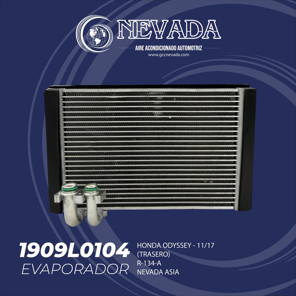 EVAPORADOR HONDA ODYSSEY AÑO AÑO 11/17 R-134-A (TRASERO) NEVADA ASIA