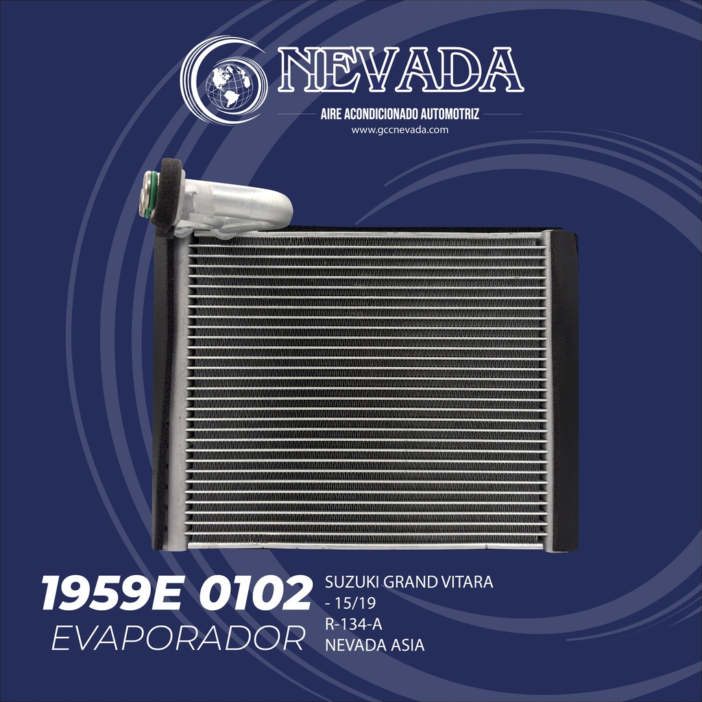 EVAPORADOR SUZUKI GRAND VITARA AÑO 15/19 R-134-A NEVADA ASIA