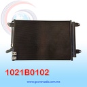 CONDENSADOR VOLKSWAGEN JETTA AÑO 16-18 1.4L / BEETLE 15-19 2.0L R-134A NEVADA ASIA
