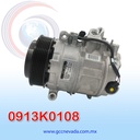 COMPRESOR MERCEDES BENZ C230 AÑO 03-05 / SPRINTER  DELANTERO / PORSHE CAYMAN 09-12 / CAYENNE 04-06 / BOXTER 09-12 R-134-A 7PK 124MM 12V 7SBEU17C 471-3058 DENSO JAPON