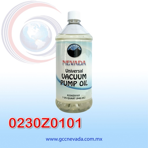 [0230Z0101] ACEITE PARA COMPRESOR DE VACIO (946 ml) NEVADA USA