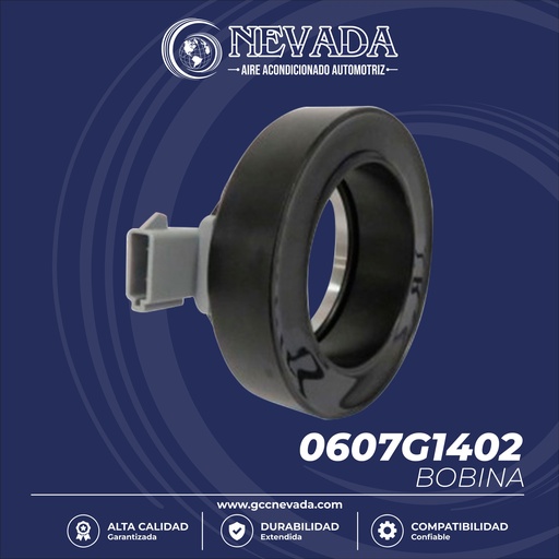 [0607G1402] BOBINA FORD FX-15 / FS-10 12V (MEDIANA) 99.5X64X34MM NEVADA ASIA
