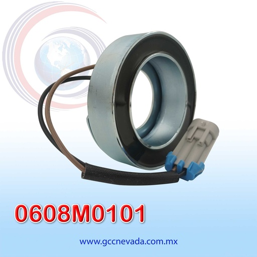 [0608M0101] BOBINA CHEVROLET OPEL CORSA AÑO 04-11 / TORNADO 00-22 / FIAT PALIO / VOLKSWAGEN GOL / FOX / MERIVA 05-08 /JETTA 07-14 / BORA 2016 / GOL/SAVEIRO / RAM 700  CVC 12V 92X45X27MM NEVADA ASIA