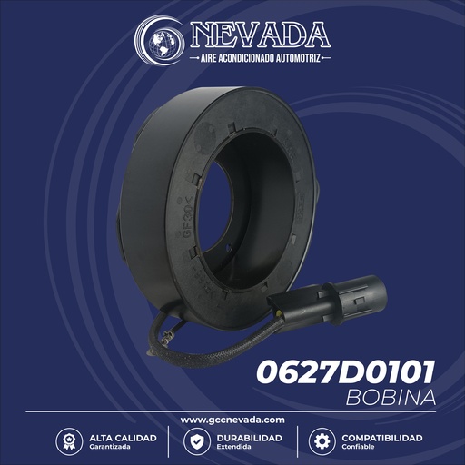 [0627D0101] BOBINA KIA RIO / CERATO / SPECTRA AÑO 07/10 12V NEVADA ASIA
