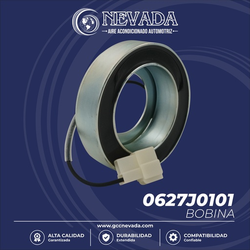 [0627J0101] BOBINA KIA PICANTO / i10 / ATOS AÑO 2011 12V 93X45X25MM NEVADA ASIA