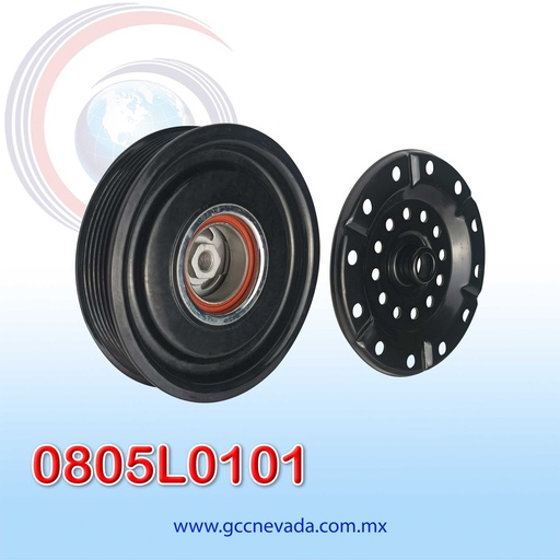 [0805L0101] CLUTCH DODGE JOURNEY 2.4L AÑO 09/14 6SEU16C 6PK 120MM NEVADA ASIA