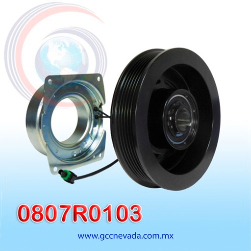 [0807R0103] CLUTCH STD 6" YORK 6PK 12V NEVADA ASIA