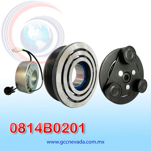[0814B0201] CLUTCH MITSUBISHI LANCER POLEA PEQUEÑA 5PK ASIA