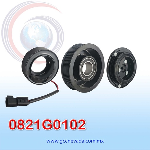 [0821G0102] CLUTCH MAZDA BT-50 1 / FORD RANGER AÑO 11/14 7PK 115MM 12V HS13NN NEVADA ASIA