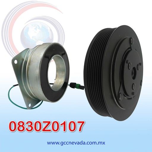 [0830Z0107] CLUTCH STD 7" YORK 8PK 24V NEVADA ASIA