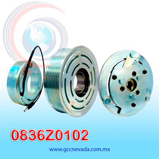 [0836Z0102] CLUTCH 505 8PK 12V NEVADA ASIA