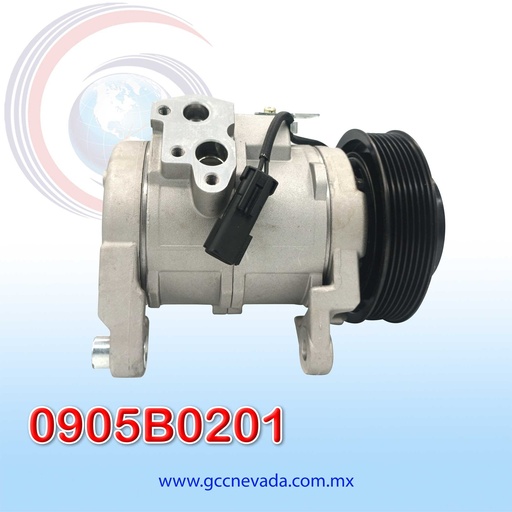 [0905B0201] COMPRESOR DODGE RAM 1500 / 2500 / 3500 AÑO 02/08 / 4000 05/08 5.7L V-8 7PK 12V ASIA