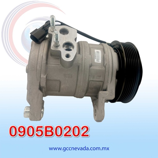 [0905B0202] COMPRESOR DODGE RAM AÑO 05/09 7PK VALEO ASIA