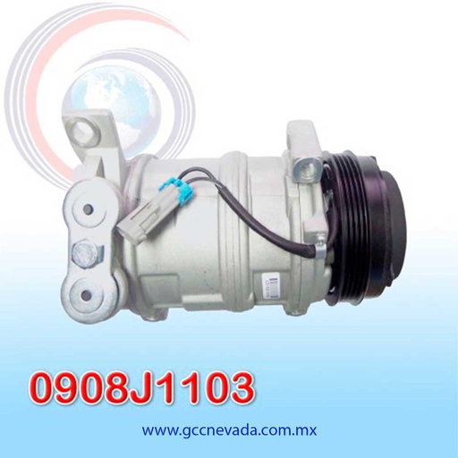 [0908J1103] COMPRESOR G/M CHEYENNE / GRAND BLAZER AÑO 01/03 T/P HU6 4PK VALEO ASIA
