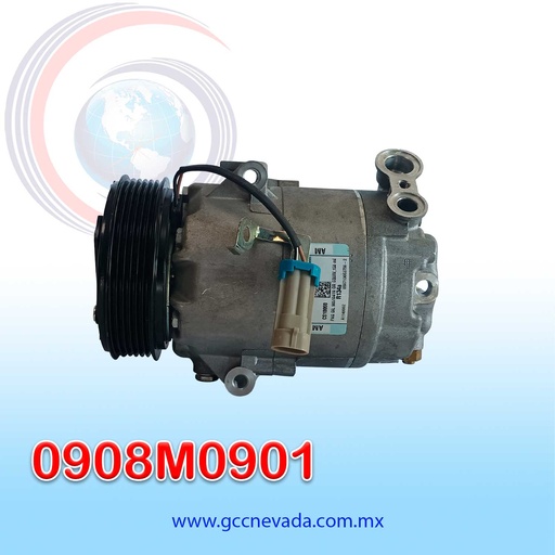 [0908M0901] COMPRESOR G/M CHEVY CORSA / TORNADO 04/15 T/P 6PK DELPHI BRASIL