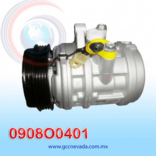 [0908O0401] COMPRESOR G/M SPARK ( MATIZ) AÑO 06/10 3 OREJAS 4PK DELPHI COREA