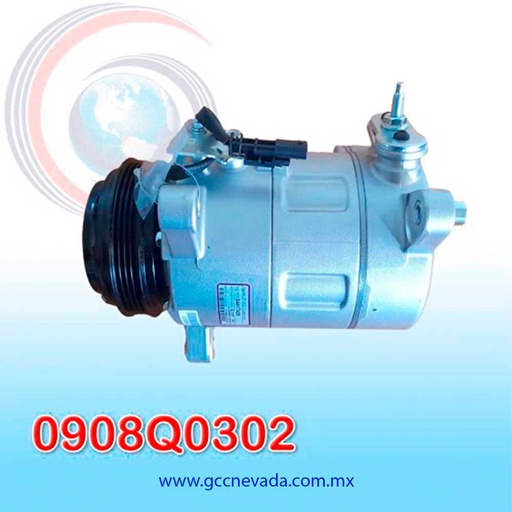 [0908Q0302] COMPRESOR CHEVROLET SILVERADO 1500 AÑO 19/20 / 2500/3500 2020 4PK NEVADA ASIA