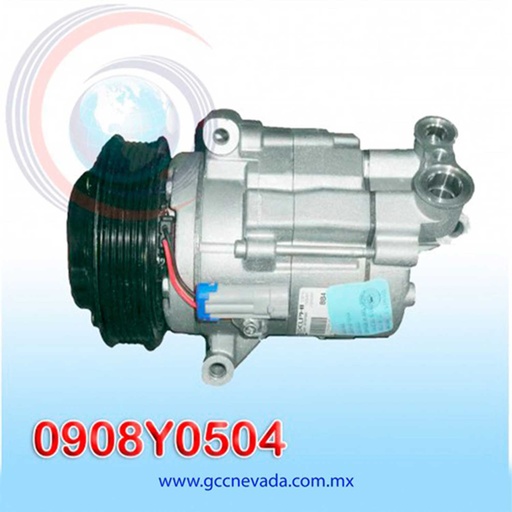 [0908Y0504] COMPRESOR G/M CRUZE 2011 / ORLANDO 2015 T/P 6PK DELPHI COREA