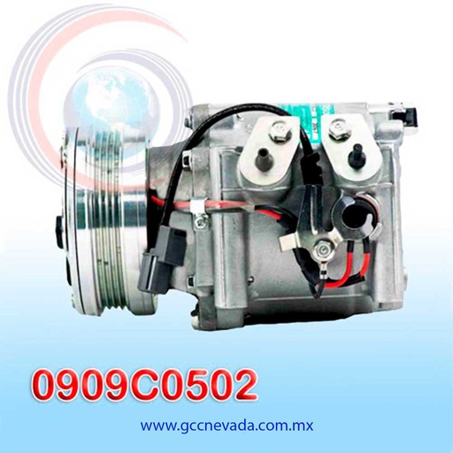 [0909C0502] COMPRESOR HONDA CIVIC SCROLL AÑO 94/00 SANDEN T/P 4PK USA