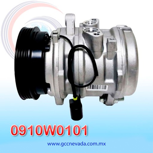 [0910W0101] COMPRESOR HYUNDAI ATOZ 01-12 OREJA 4PK NEVADA ASIA