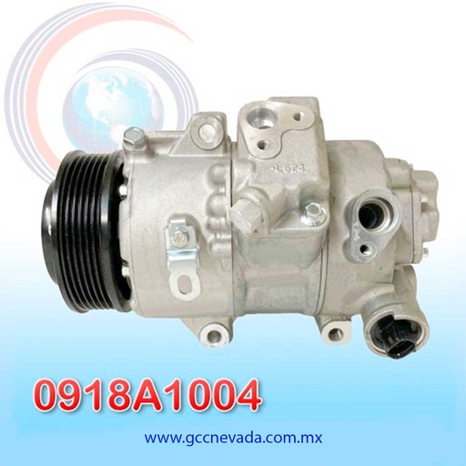 [0918A1004] COMPRESOR TOYOTA COROLLA AÑO 09/11 6PK NEVADA ASIA