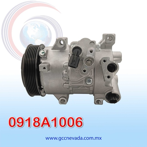 [0918A1006] COMPRESOR TOYOTA COROLLA AÑO 11-13 /MATRIX 11-14 /  T/P 12V 120MM 6PK TSE14C NEVADA ASIA