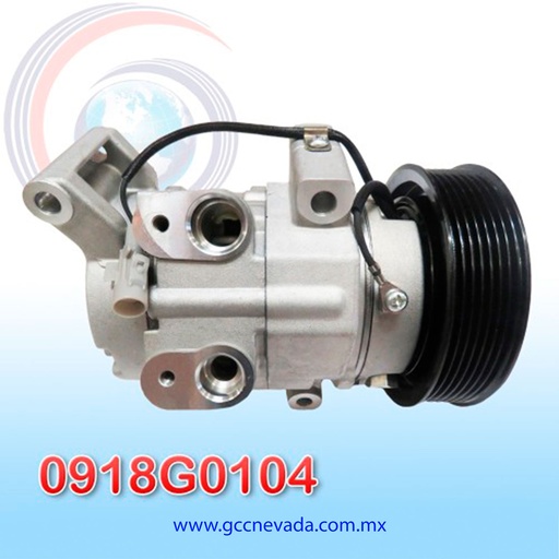 [0918G0104] COMPRESOR TOYOTA HILUX VIGO AÑO 08/11 7PK DIESEL NEVADA ASIA