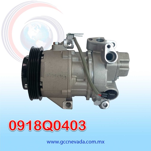 [0918Q0403] COMPRESOR TOYOTA YARIS AÑO 12/18 R-134-A T/P 4PK 12V NEVADA ASIA
