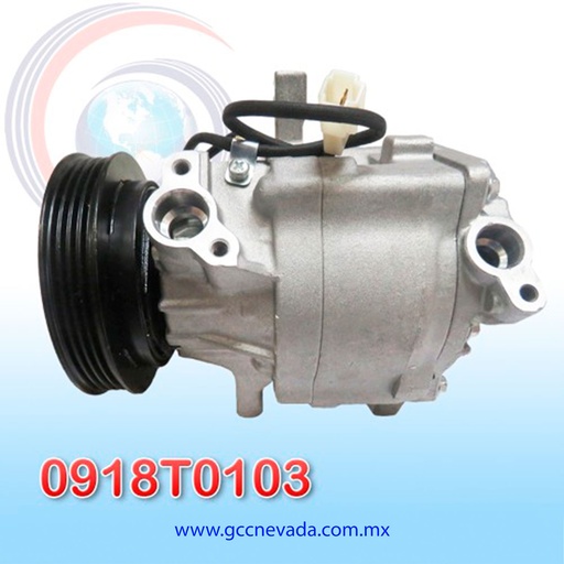 [0918T0103] COMPRESOR TOYOTA TERIOS AÑO 98/06 3 OREJAS 4PK NEVADA ASIA