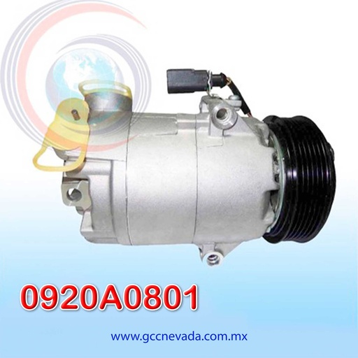 [0920A0801] COMPRESOR VOLKSWAGEN FOX 2003 T/P 6PK DELPHI BRASIL