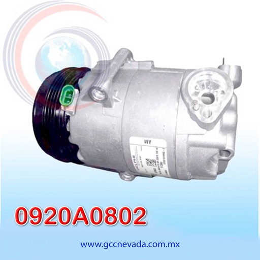 [0920A0802] COMPRESOR VOLKSWAGEN FOX / GOL 1.6 / 1.8 2008 T/P 3PK DELPHI BRASIL