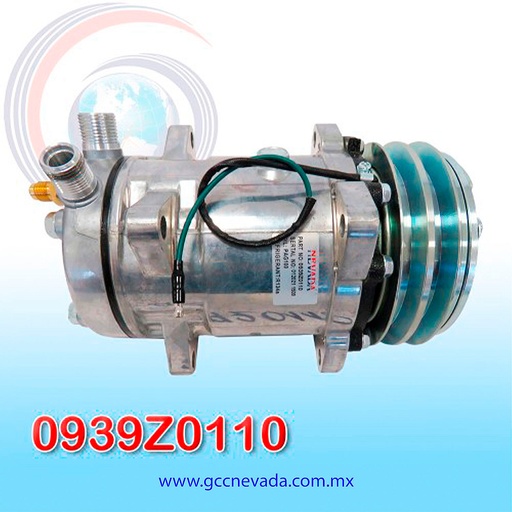 [0939Z0110] COMPRESOR 510 STD 24V 2A 8 OREJAS NEVADA ASIA