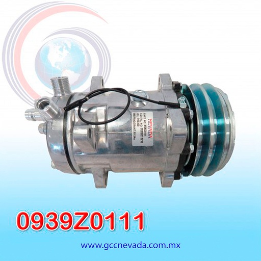 [0939Z0111] COMPRESOR 510 STD R-134-A 12V 2A 8 OREJAS NEVADA ASIA