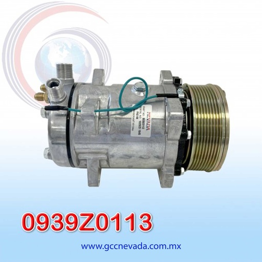 [0939Z0113] COMPRESOR 510 STD 24V 8PK 8 OREJAS NEVADA ASIA