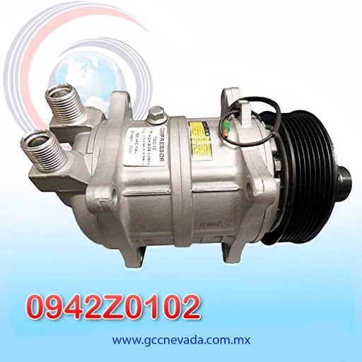 [0942Z0102] COMPRESOR SELTEC STD TM-13 8 OREJAS 7PK R-134-A 12V ASIA