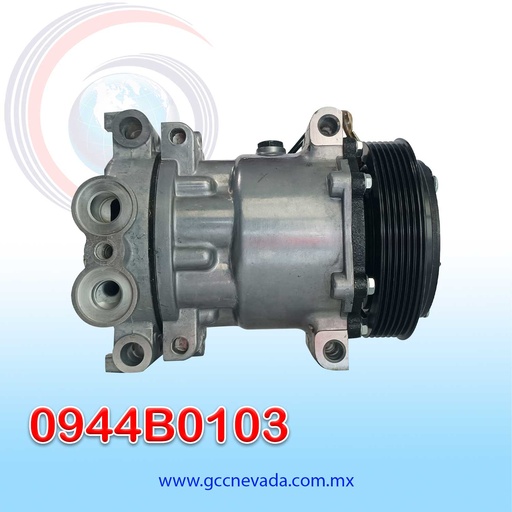 [0944B0103] COMPRESOR CHEVROLET BLAZER 99-05 / JIMNY 01-05 HT6 R-134-A T/P 6PK 12V ASIA