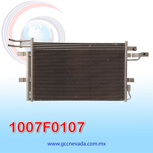 [1007F0107] CONDENSADOR FORD EXPLORER AÑO 16/19 NEVADA ASIA