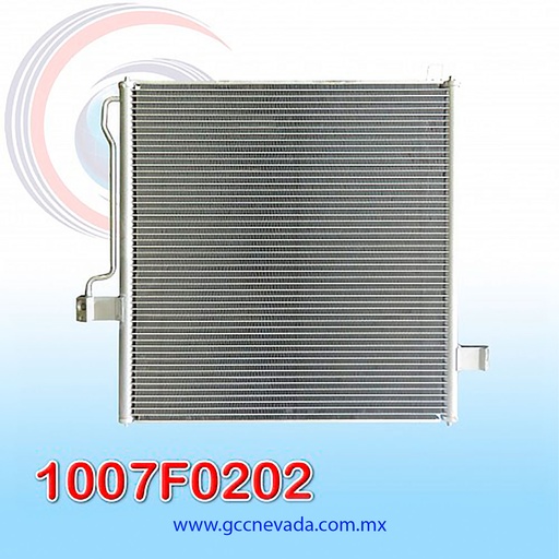[1007F0202] CONDENSADOR FORD EXPLORER SPORT AÑO 02/03 / MERCURY MOUNTAINEER 02/05 NEVADA ASIA