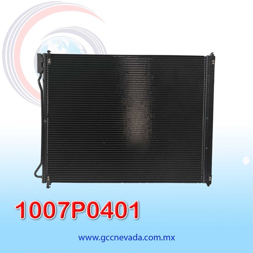 [1007P0401] CONDENSADOR FORD F-350 (TRITON) AÑO 00/07 F/P NEVADA ASIA